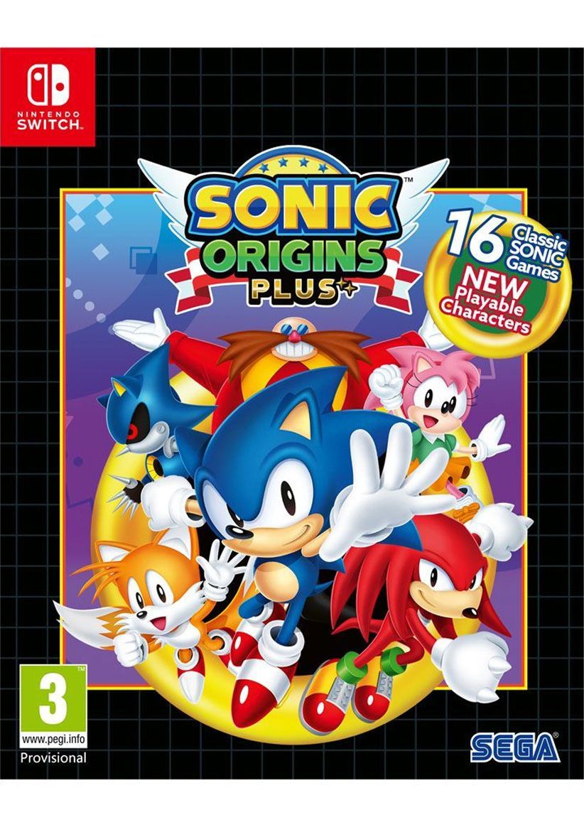 Sonic Origins Plus on Nintendo Switch