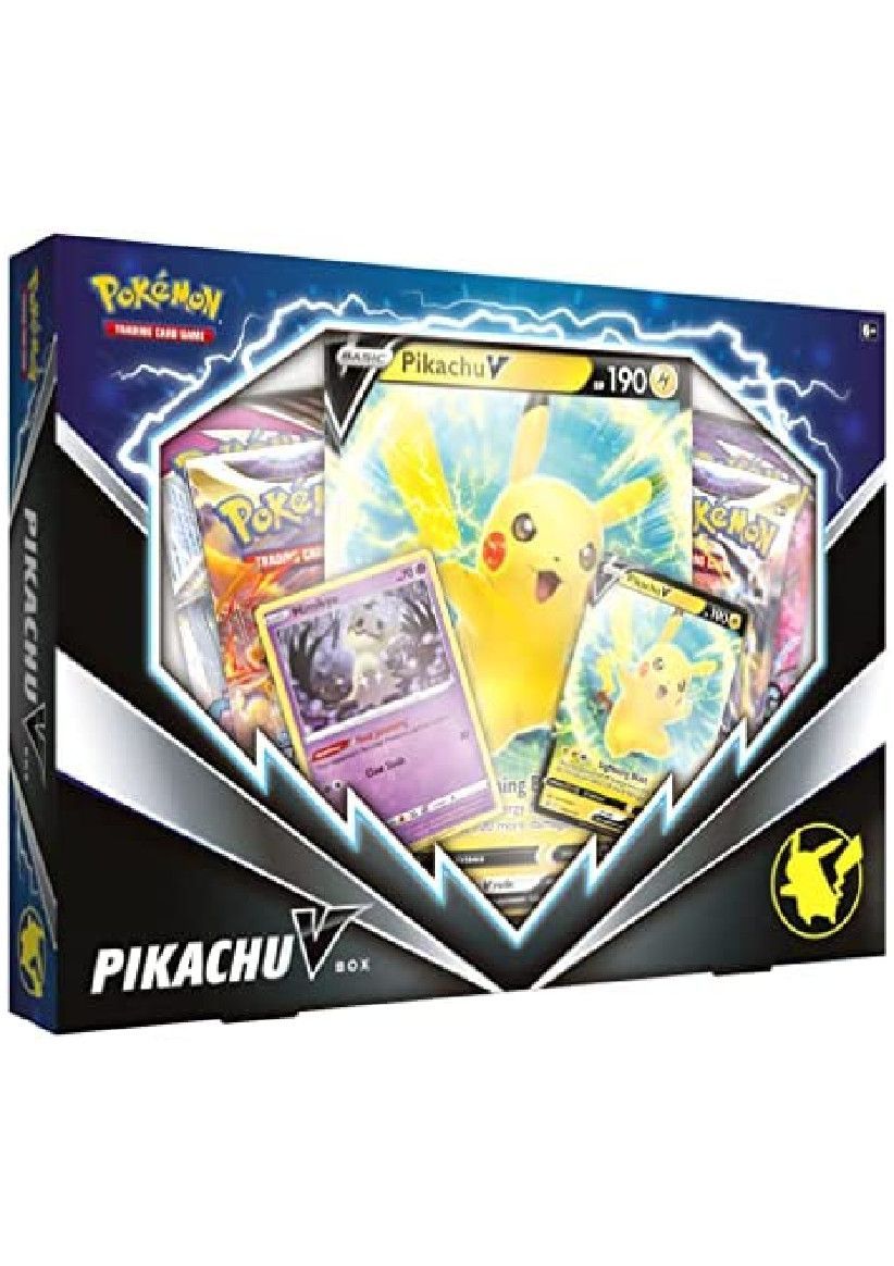 Pokemon TCG: Pikachu V Box on Trading Cards