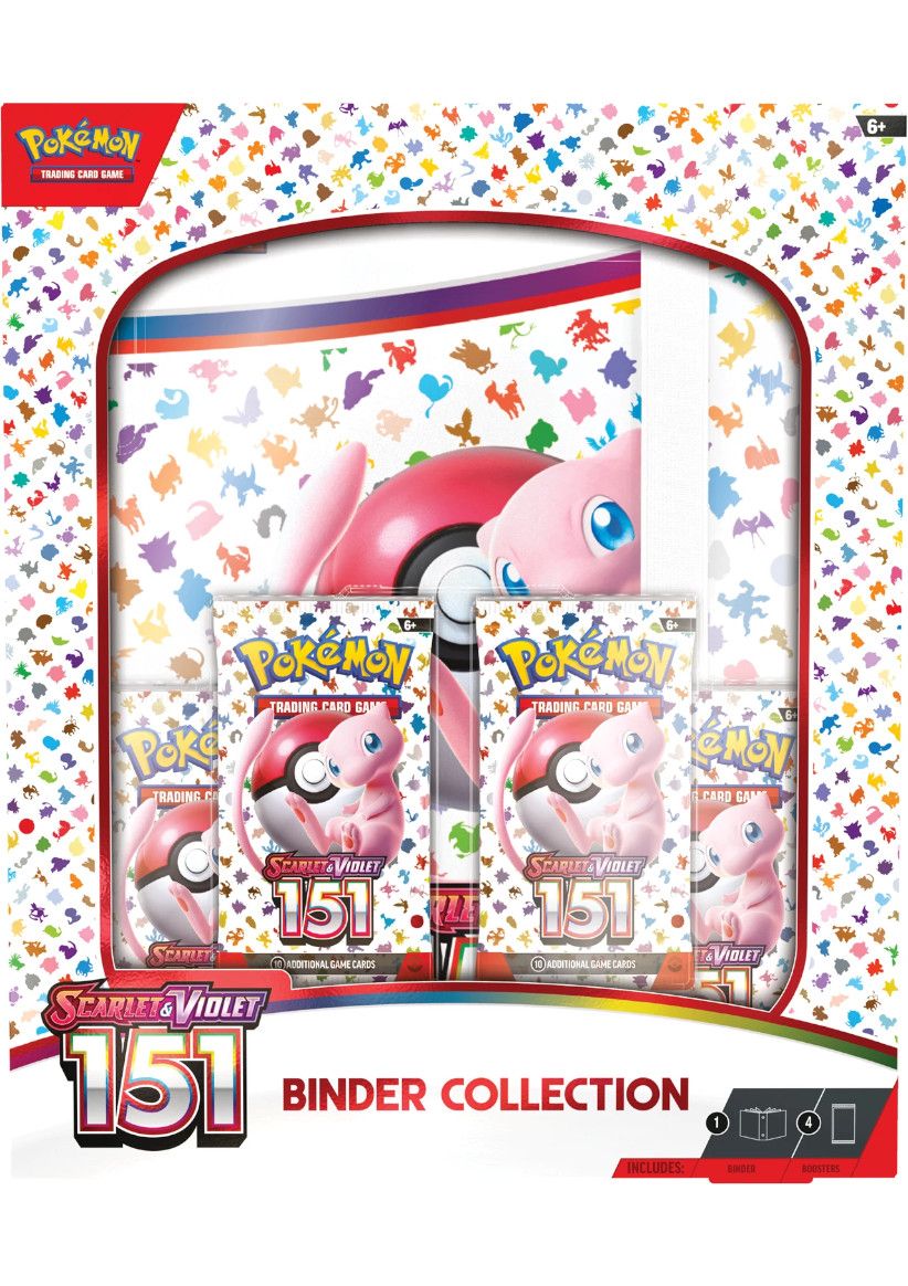Pokémon TCG: Scarlet & Violet - 151 Binder Collection on Trading Cards