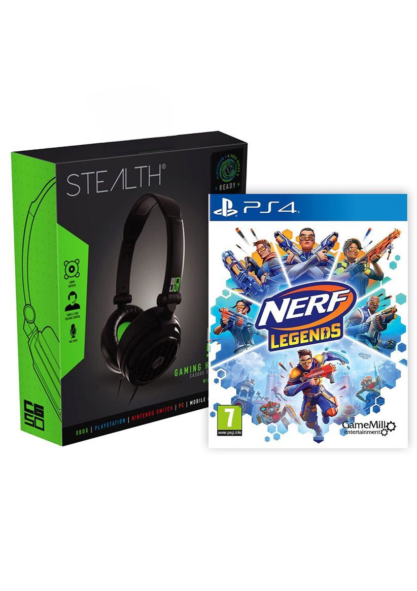 Headphone Bundle: Nerf Legends on PlayStation 4